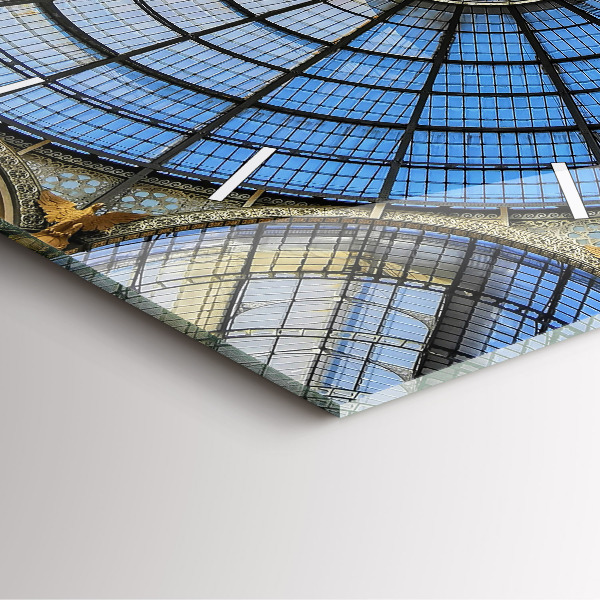 Reloj cuadrado Centro comercial de Milán