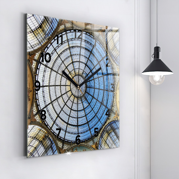 Reloj cuadrado Centro comercial de Milán