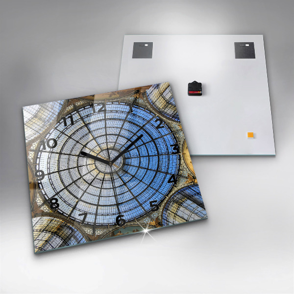 Reloj cuadrado Centro comercial de Milán