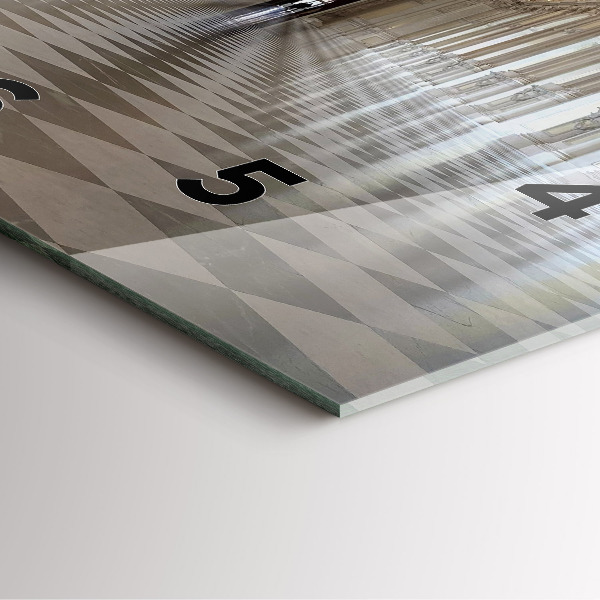 Reloj de pared cuadrado Museo de la Veneria Reale