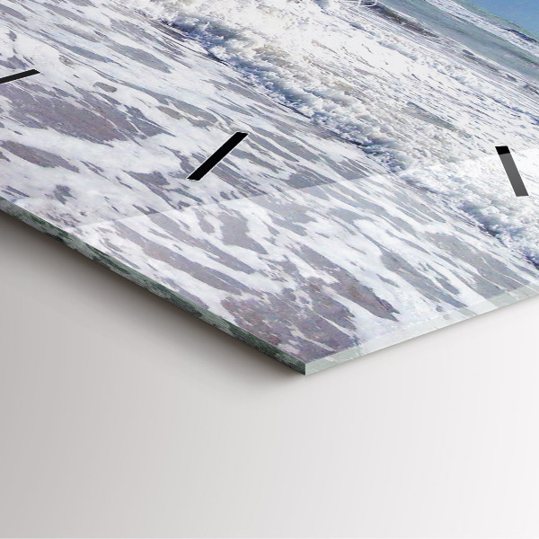 Reloj de pared cuadrado Embarcación hundida