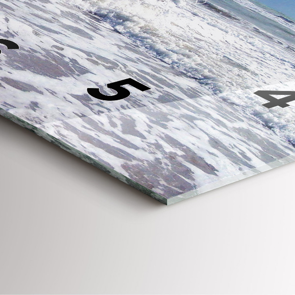 Reloj de pared cuadrado Embarcación hundida