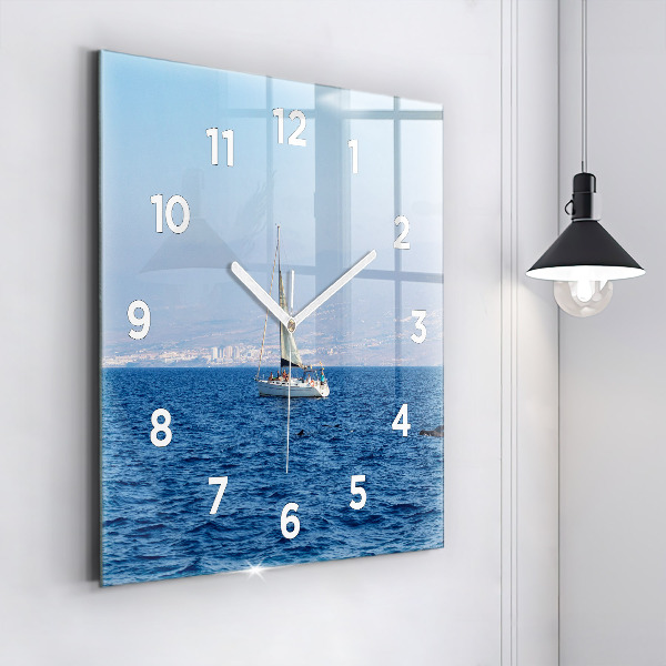 Reloj de pared cuadrado Yate en Tenerife
