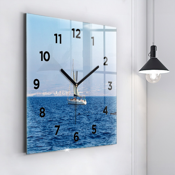 Reloj de pared cuadrado Yate en Tenerife