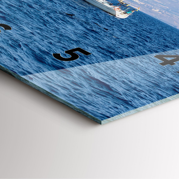 Reloj de pared cuadrado Yate en Tenerife