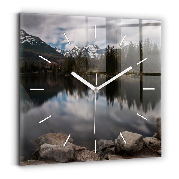 Reloj cuadrado Altos Tatras en Eslovaquia