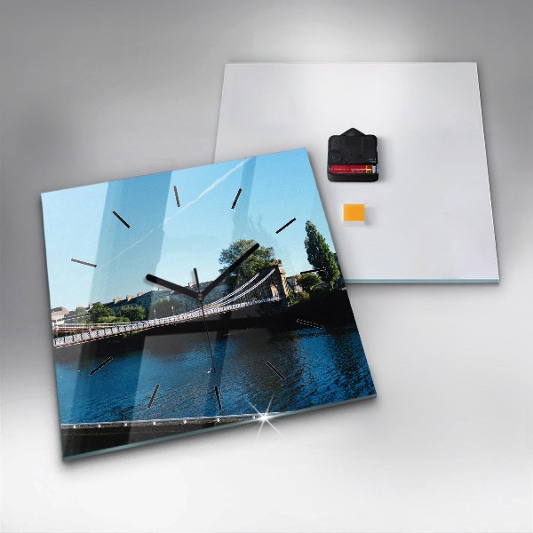 Reloj de pared cuadrado Southportland Escocia