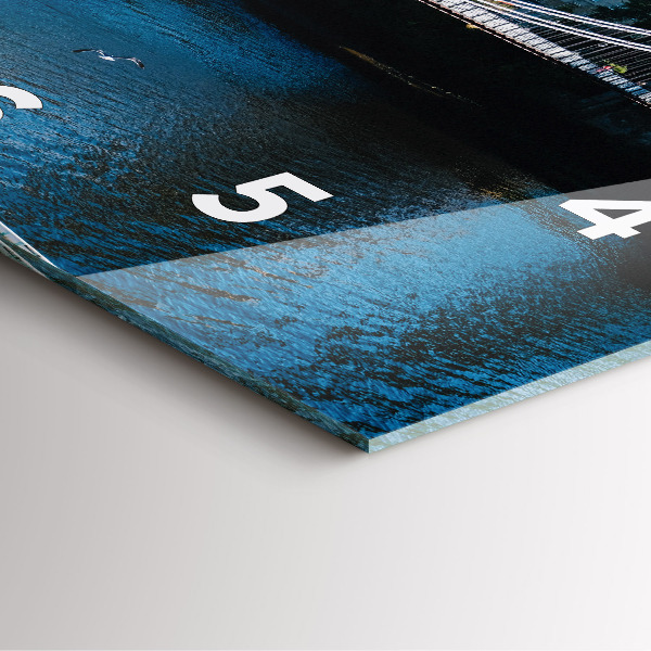 Reloj de pared cuadrado Southportland Escocia