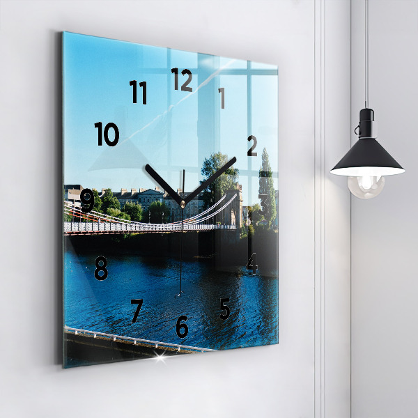 Reloj de pared cuadrado Southportland Escocia