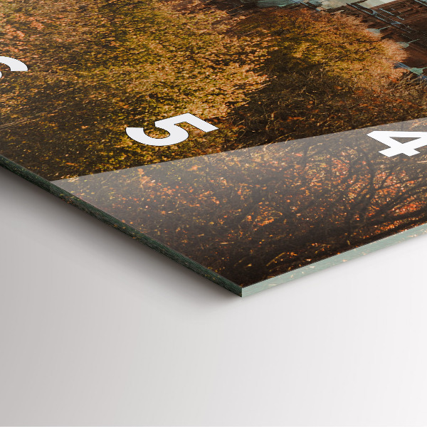 Reloj de pared cuadrado Galería de arte en Glasgow