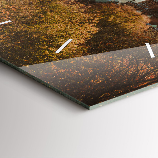 Reloj de pared cuadrado Galería de arte en Glasgow