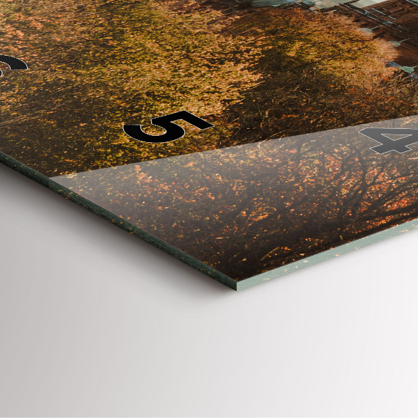 Reloj de pared cuadrado Galería de arte en Glasgow