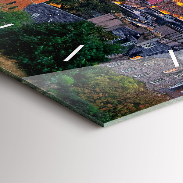 Reloj cuadrado Edimburgo desde Calton Hill