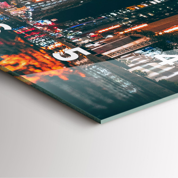 Reloj de pared cuadrado Hotel Hilton en Houston