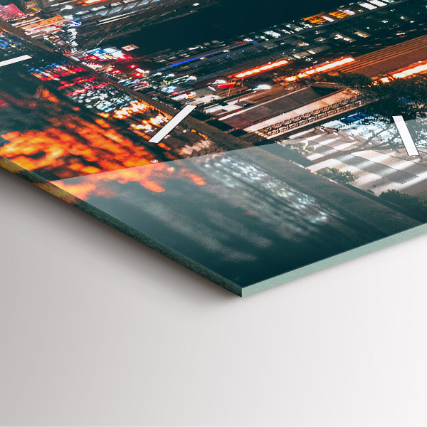 Reloj de pared cuadrado Hotel Hilton en Houston