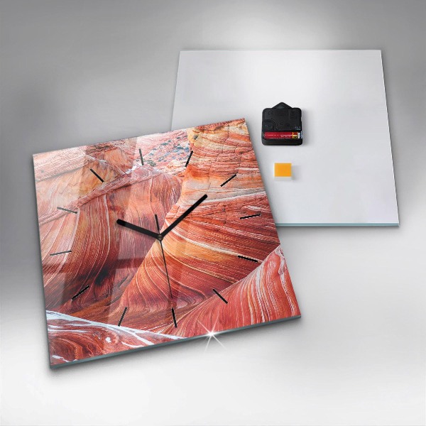 Reloj de pared cuadrado Pintoresco Gran Cañón