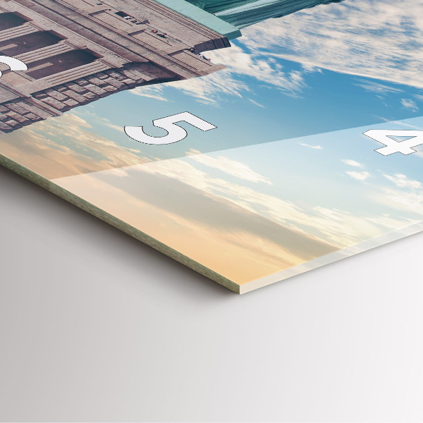 Reloj de pared cuadrado Estatua de la Libertad Nueva York