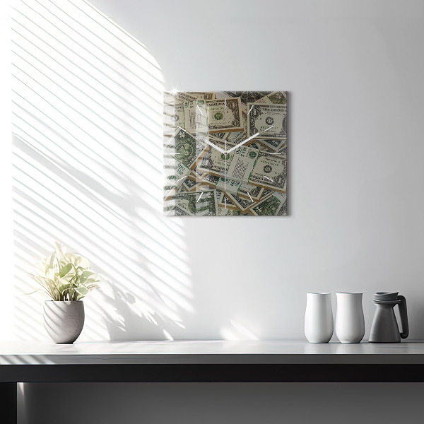 Reloj cuadrado 1 dólar estadounidense