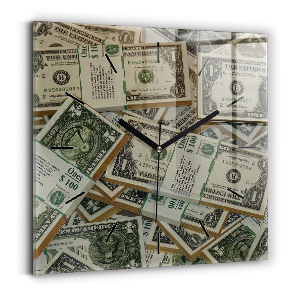 Reloj cuadrado 1 dólar estadounidense