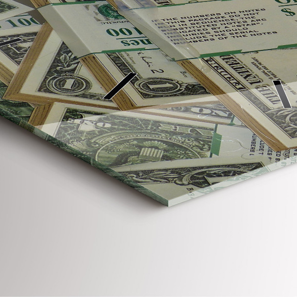 Reloj cuadrado 1 dólar estadounidense