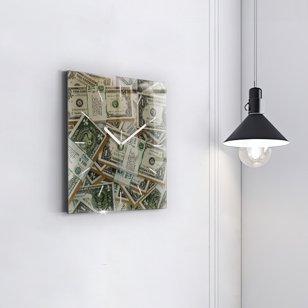 Reloj cuadrado 1 dólar estadounidense