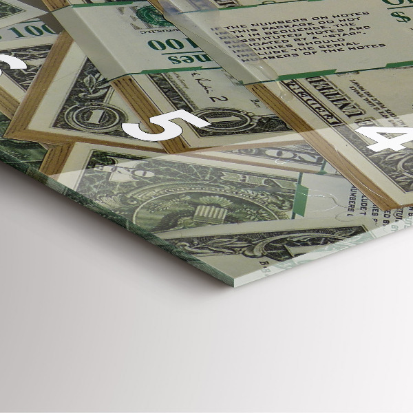 Reloj cuadrado 1 dólar estadounidense