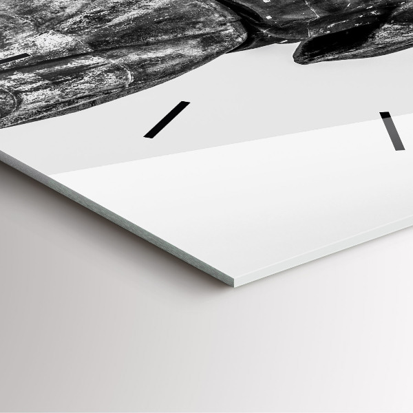 Reloj cuadrado La Estatua de la Libertad en Budapest