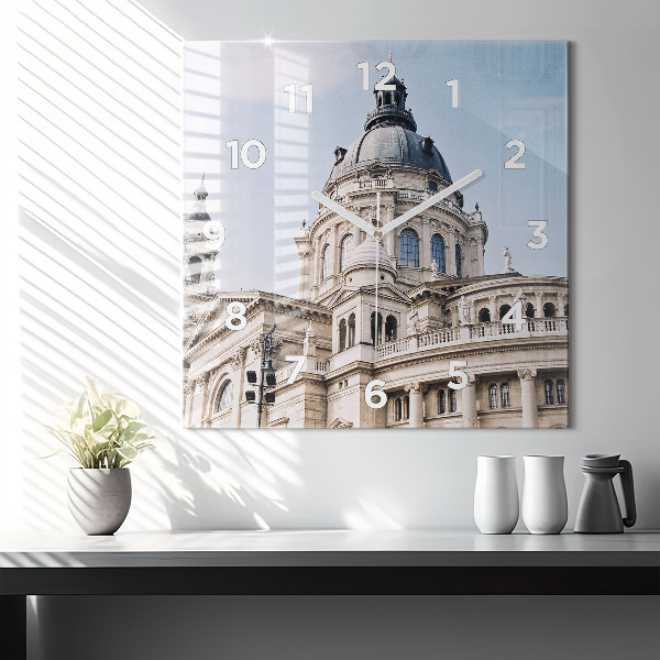 Reloj de pared cuadrado Basílica de San Esteban