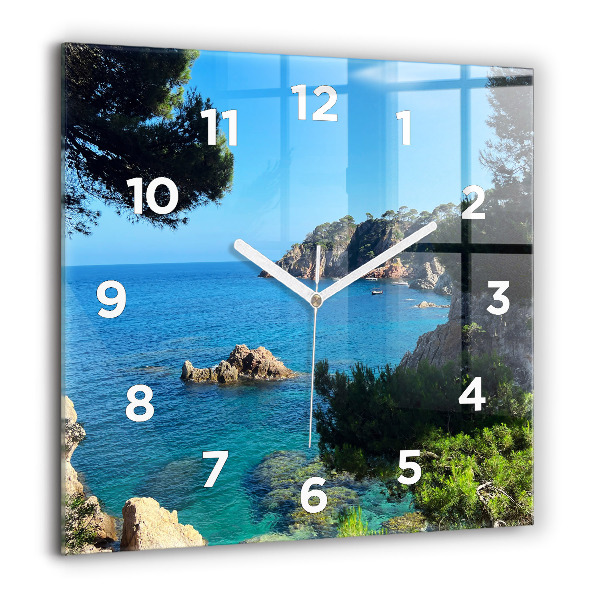 Reloj cuadrado Costa Brava