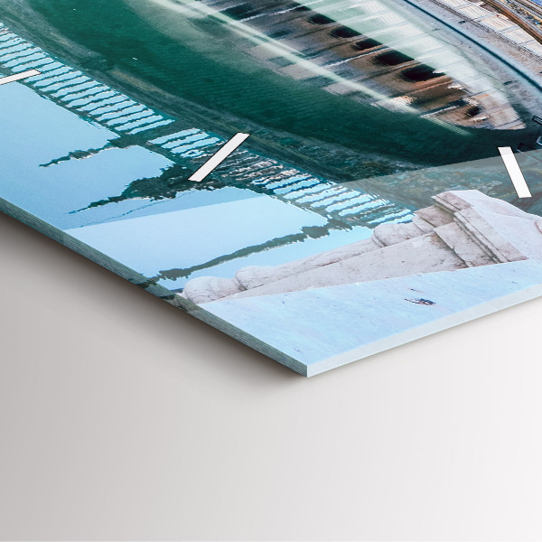 Reloj de pared cuadrado Plaza de España en Sevilla