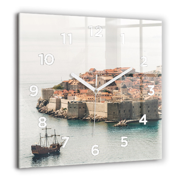 Reloj cuadrado Velero en Dubrovnik