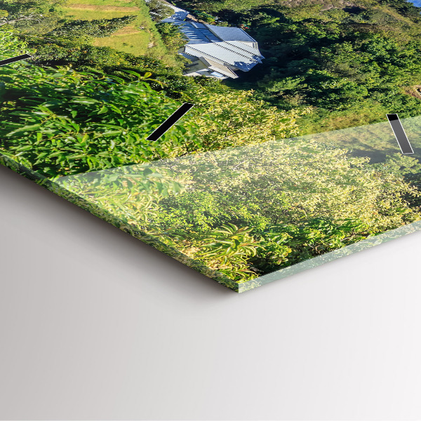 Reloj cuadrado Parque nacional de Chiang mai