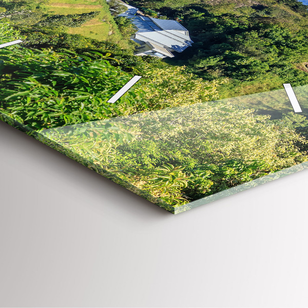 Reloj cuadrado Parque nacional de Chiang mai