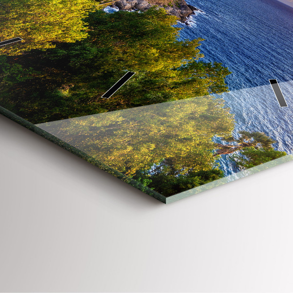 Reloj de pared cuadrado Phuket en Tailandia