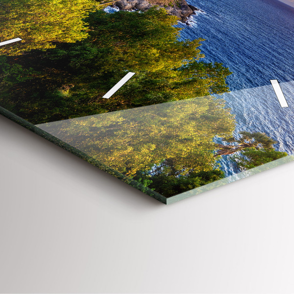 Reloj de pared cuadrado Phuket en Tailandia