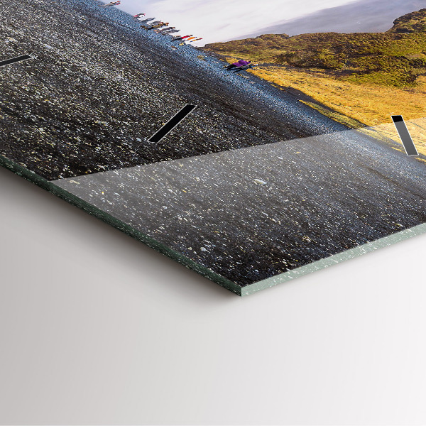 Reloj cuadrado Cascada en Islandia