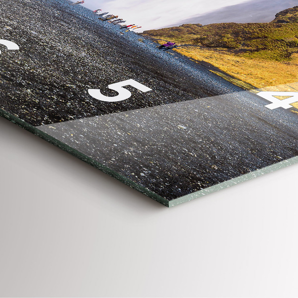 Reloj cuadrado Cascada en Islandia