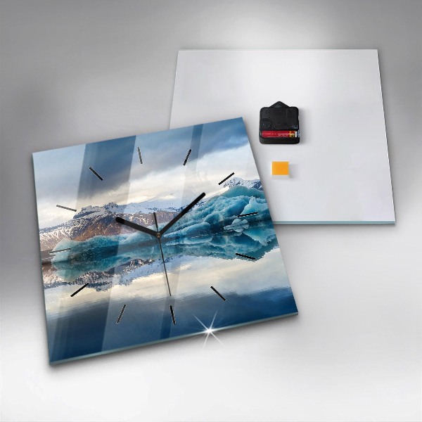 Reloj cuadrado Lago Jokulsarlon Islandia