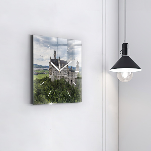 Reloj cuadrado Castillo de Neuschwanstein