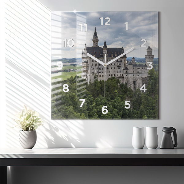 Reloj cuadrado Castillo de Neuschwanstein