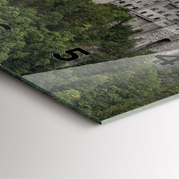 Reloj cuadrado Castillo de Neuschwanstein