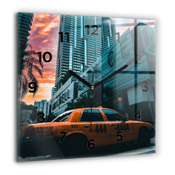 Reloj cuadrado Miami, Florida