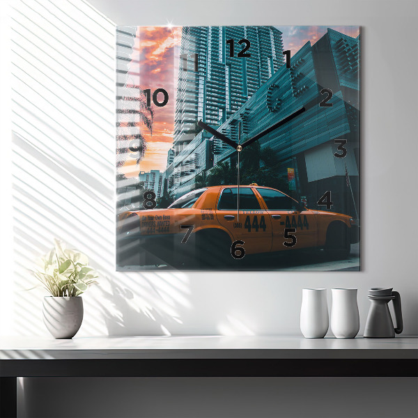 Reloj cuadrado Miami, Florida