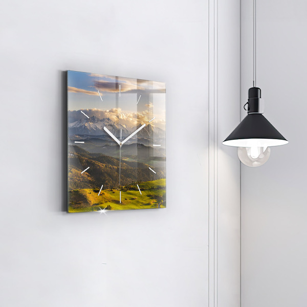 Reloj de pared cuadrado Pieniny - Alto Pico