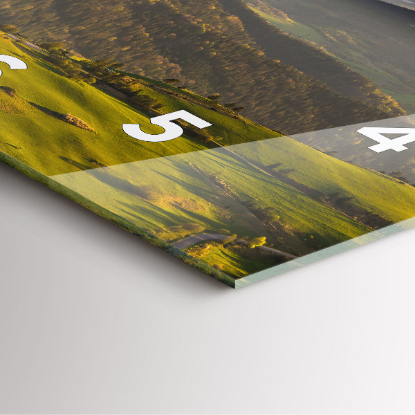 Reloj de pared cuadrado Pieniny - Alto Pico