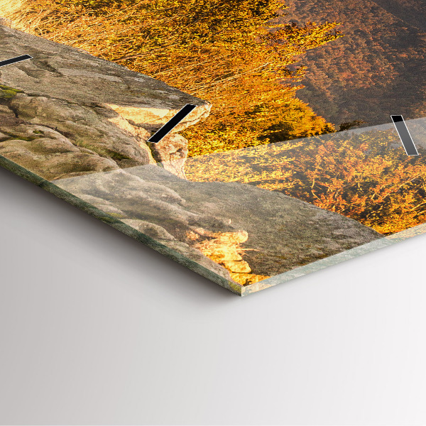 Reloj cuadrado Montañas Bieszczady