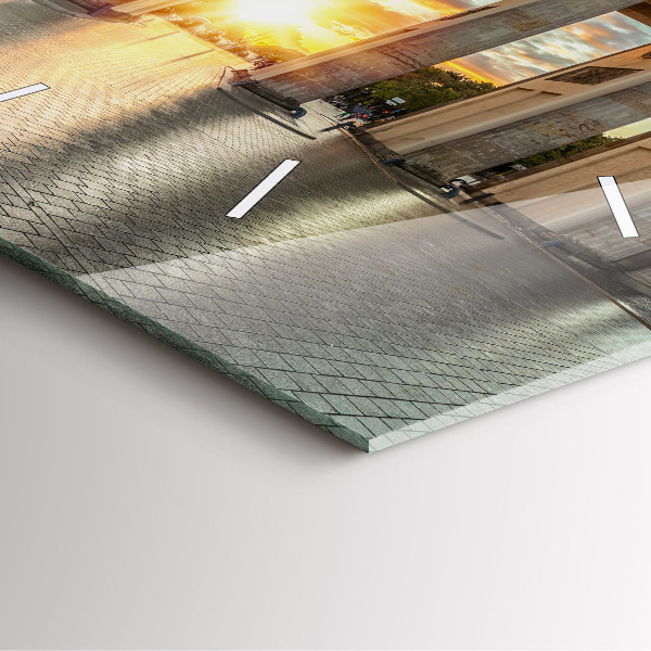 Reloj cuadrado Puerta de Brandemburgo en Berlín