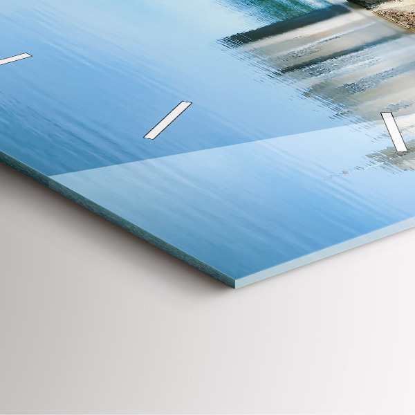 Reloj cuadrado Castillo de Leeds