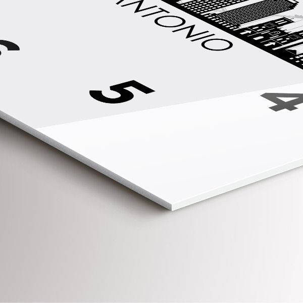 Reloj cuadrado Ciudad San Antonio Texas