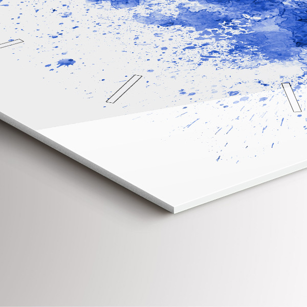 Reloj de pared cuadrado Acuarela de San Antonio